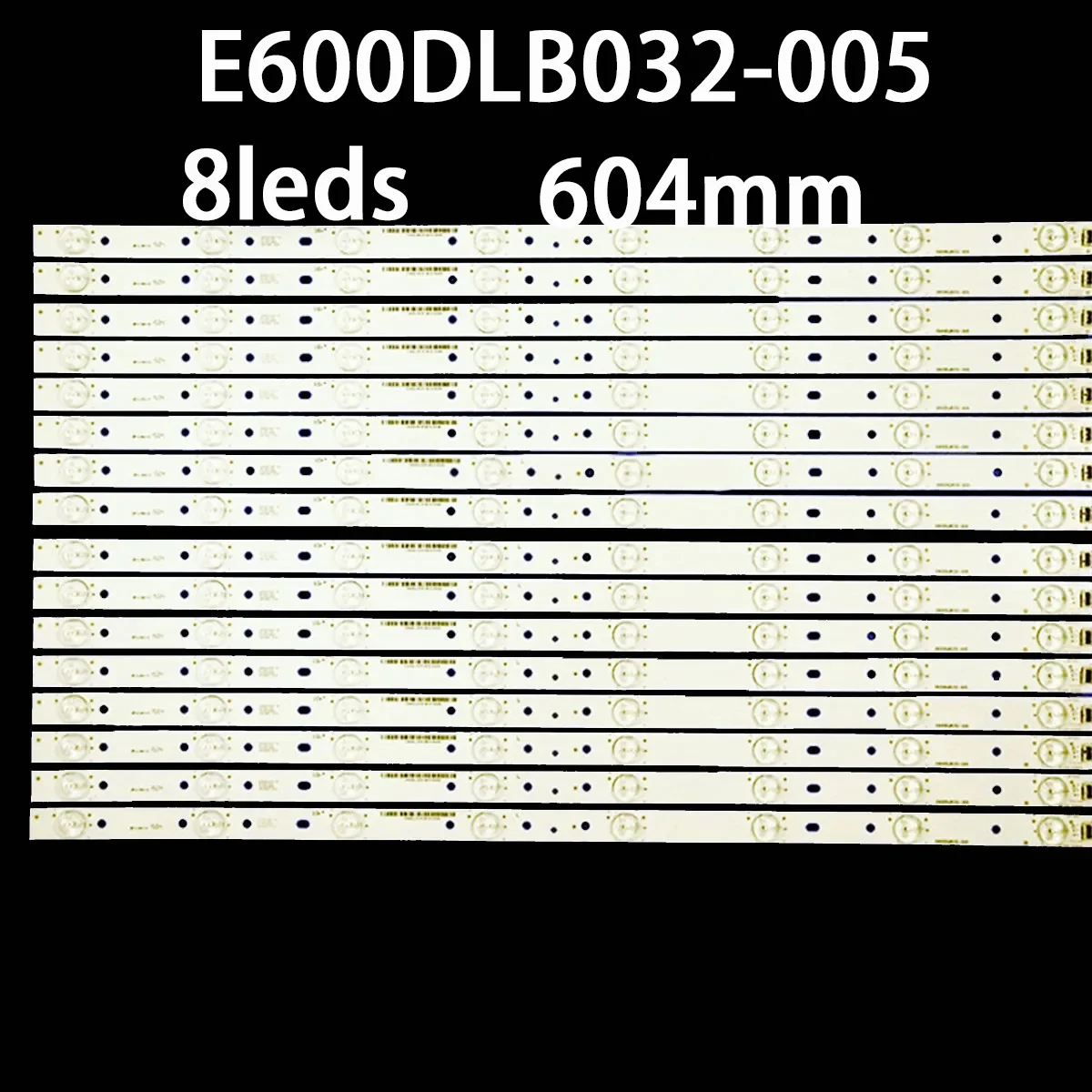 16 бр. ленти led светлина 8 лампи за E600DLB032-005 E600DLB032-006 LED EM60DLR51 S600FUA-1
