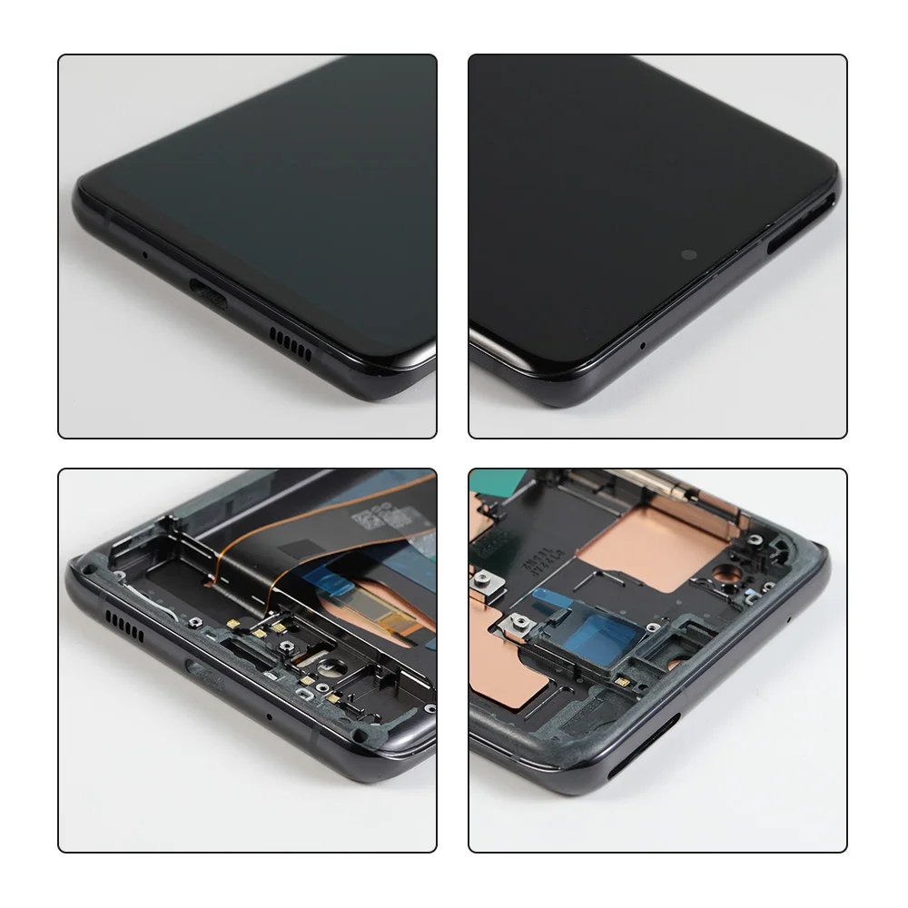 Тестван AMOLED LCD дисплей За Samsung Galaxy S20 Ultra G988 Със Сензорен Екран, Цифров Преобразувател В събирането За Samsung S20 Ultra 5G SM-G988B / DS