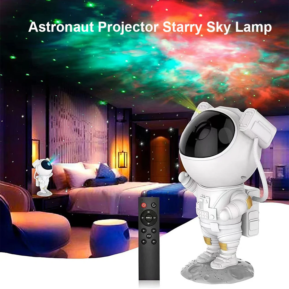 Нов проектор астронавти за детска спални, проектор нощни лампи, прожекционни играчки за момичета и момчета, Звездна Галактика, звездни нощни лампи,
