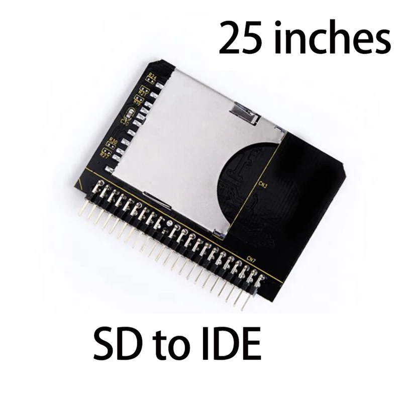 3X IDE SD Адаптер SD 2.5 IDE 44-Пинов Адаптер за 44-Контакт Штекерной карта Конвертор SDHC / SDXC / MMC Карти с памет