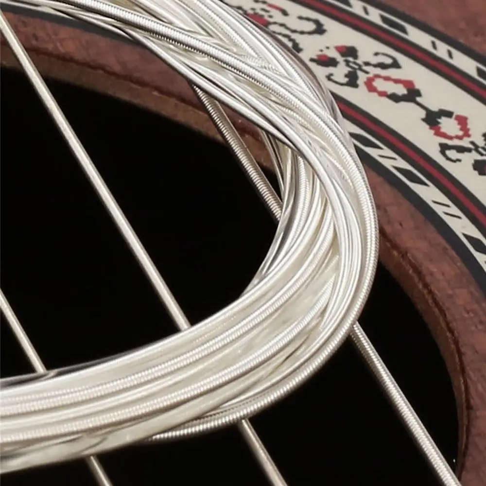 Комплект струни за класическа китара, разменени найлон Комплект струни за класическа китара, Сменяеми аксесоари за струнни инструменти от найлон