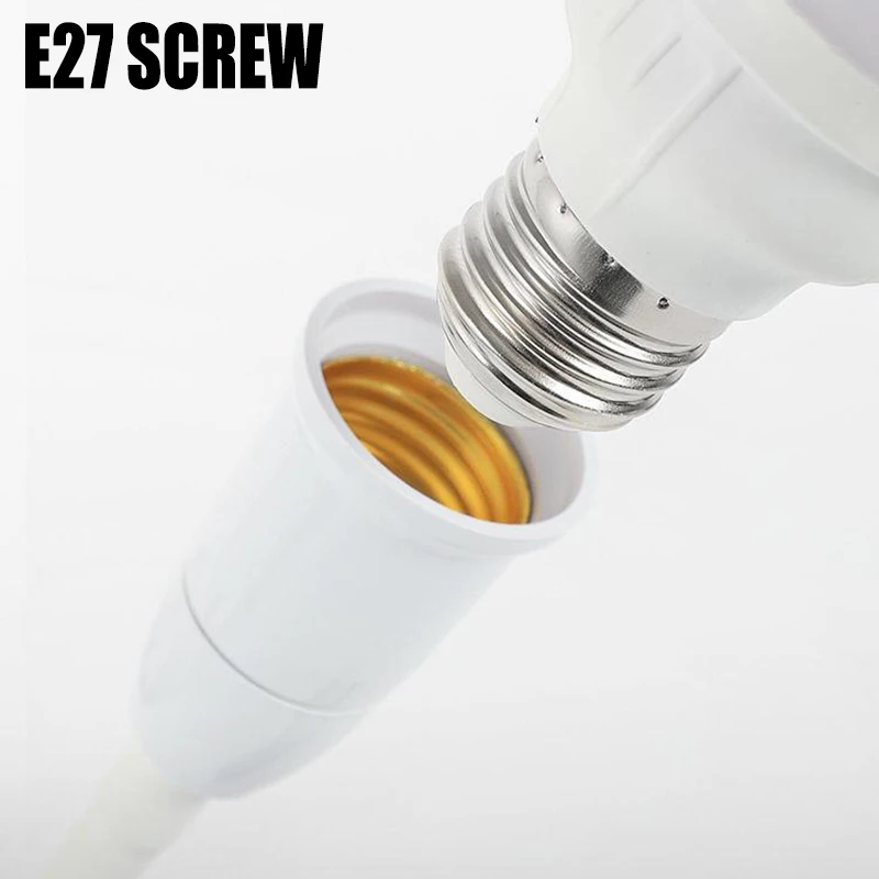 Основата на Лампата E27 Притежателя Лампа за Изход на ЕС от САЩ Включете Стенен монтаж Гъвкав Гнущийся Притежателя Адаптер Лампи Основа Лампа С Ключ за Включване/Изключване