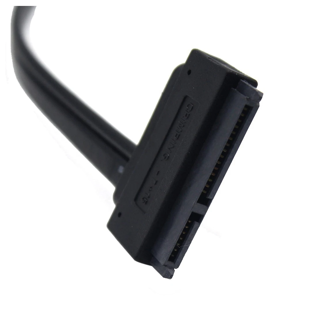 2,5-инчов твърд диск SATA 22Pin за пренос на данни eSATA с USB-кабел за Захранване, Адаптер за Оптимизирано За SSD-диск, UASP Поддръжка на SATA III \ ЕО SSHD