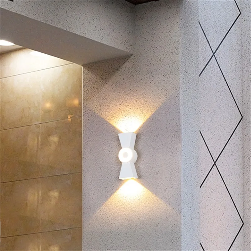 8-метров модерен стенен лампа, Стенни Алуминиев led монтиран на стената лампа Творчески Декоративен за прикроватной нощни шкафчета Хол Веранда, Коридор