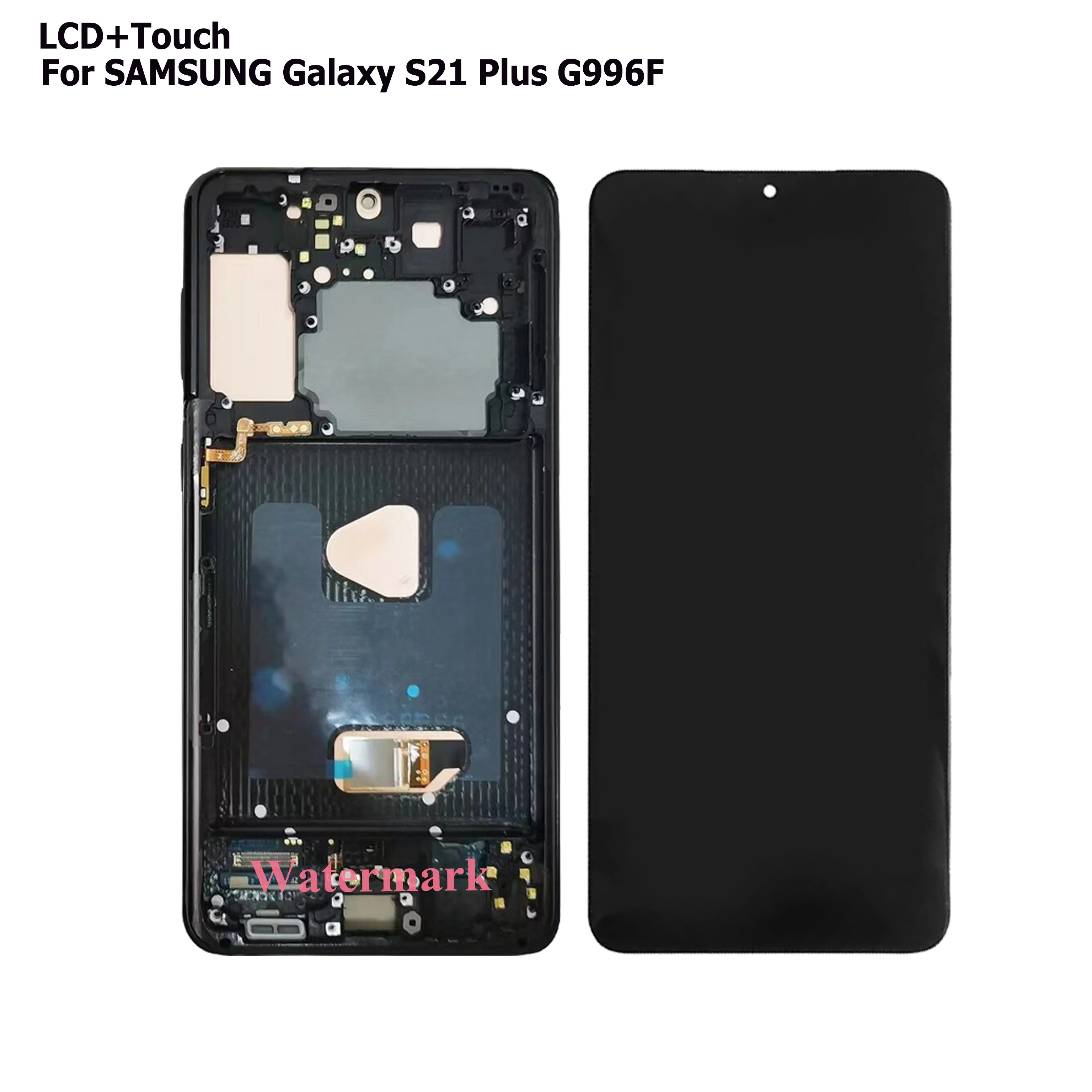 С Рамка OLED Пълна Изграждане на Рамным Screen За Samsung S21 Plus G996 G9960 G996F резервни Части За Ремонт на Докосване Дигитайзер LCD дисплея